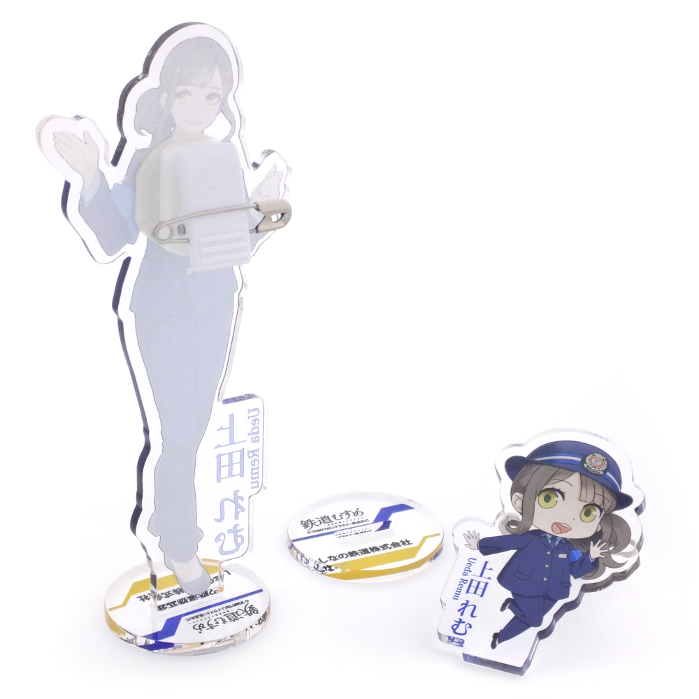 "Acrylic multi-stand" that is ideal for promoting the new character "Remu Ueda"