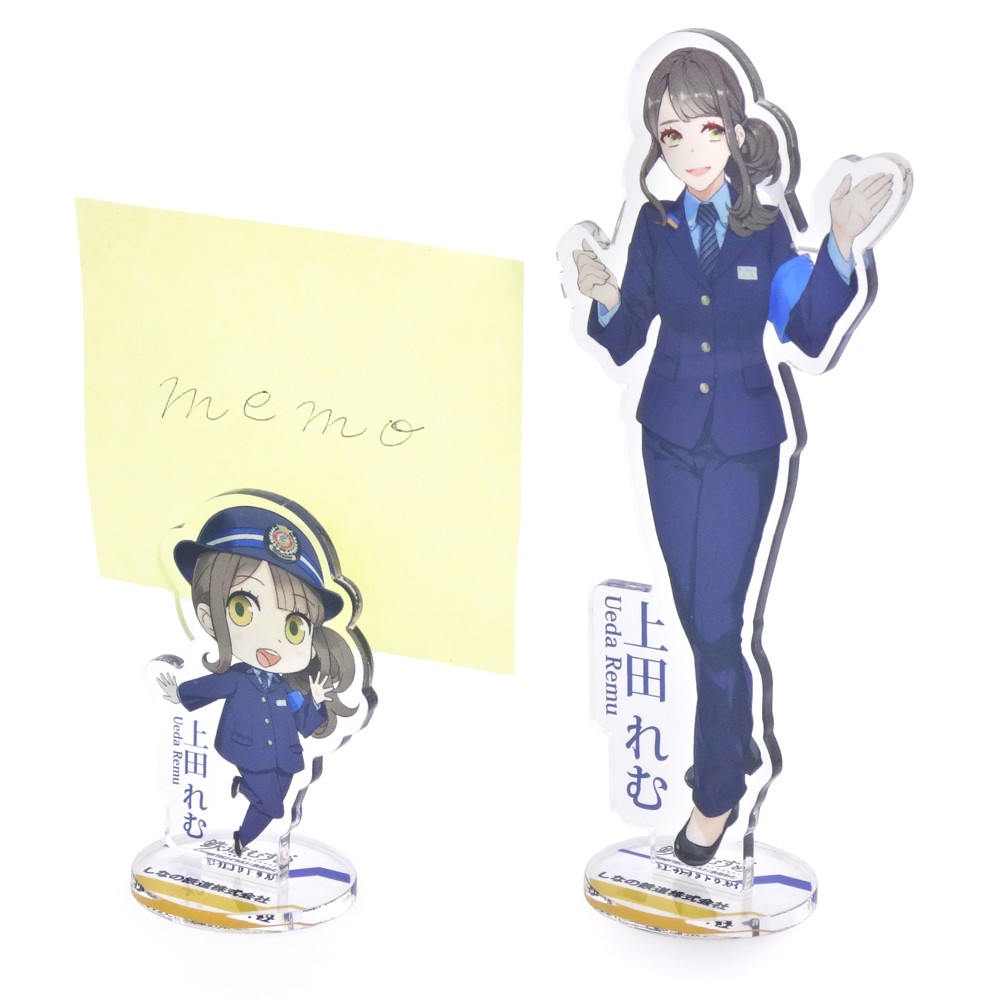 "Acrylic multi-stand" that is ideal for promoting the new character "Remu Ueda"