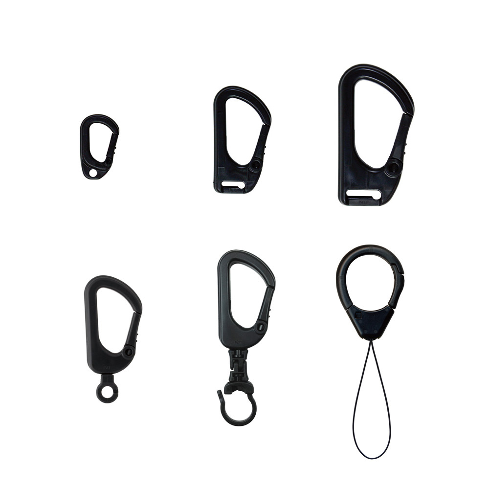 Resin carabiner