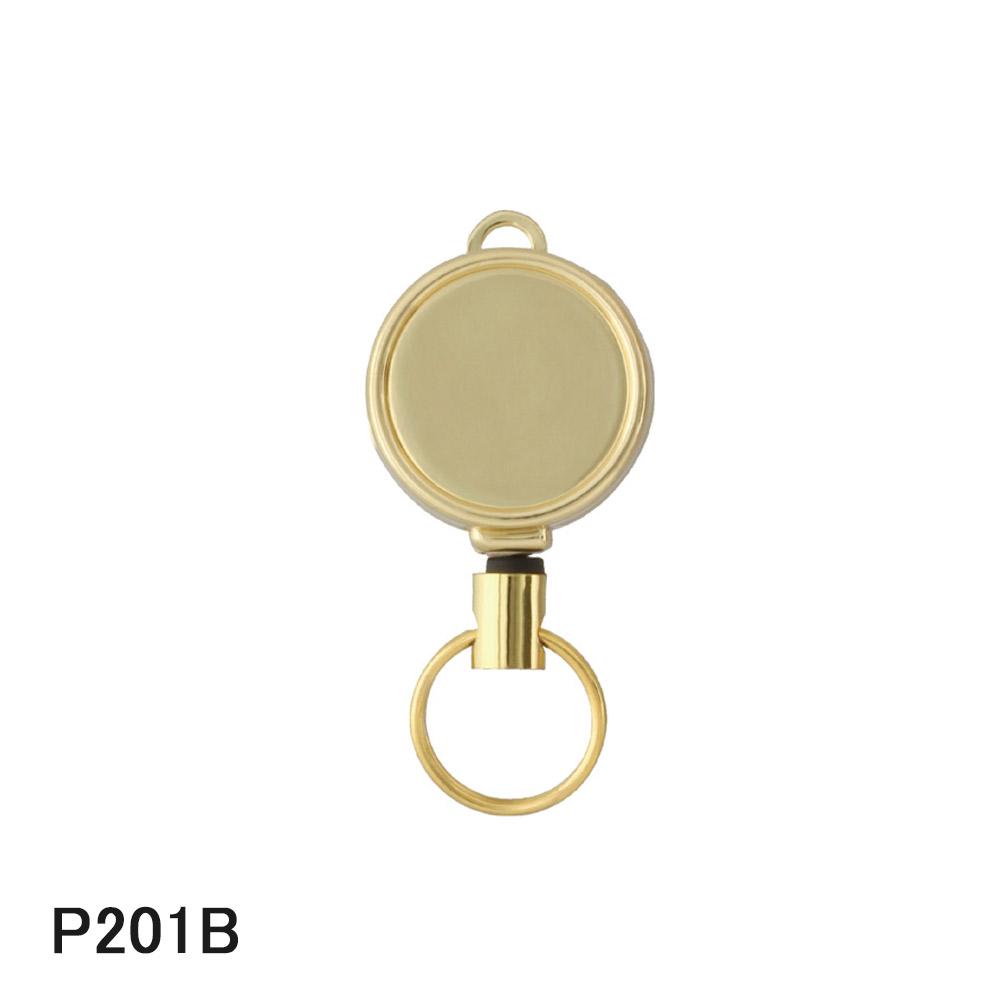 Mini reel key chain (with pot) P201B