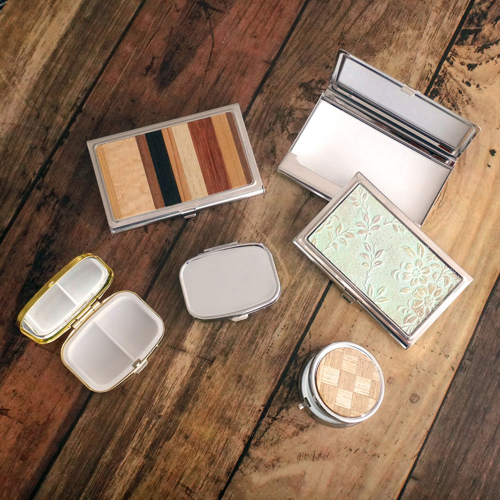 Pill case & portable ashtray ◆