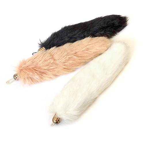 Faux fur (eco fur) tail