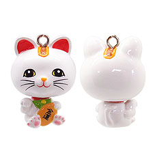 Poly mascot keychain