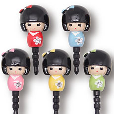 Smartphone mascot (earphone jack mascot)