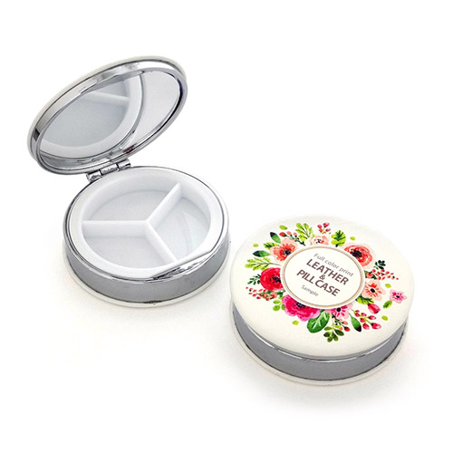 PU (synthetic leather) compact mirror series