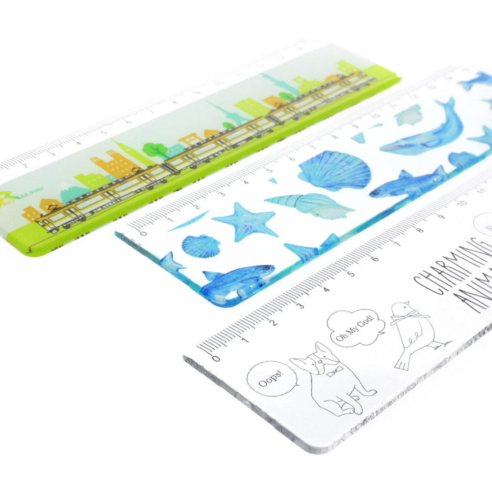 Acrylic clear ruler