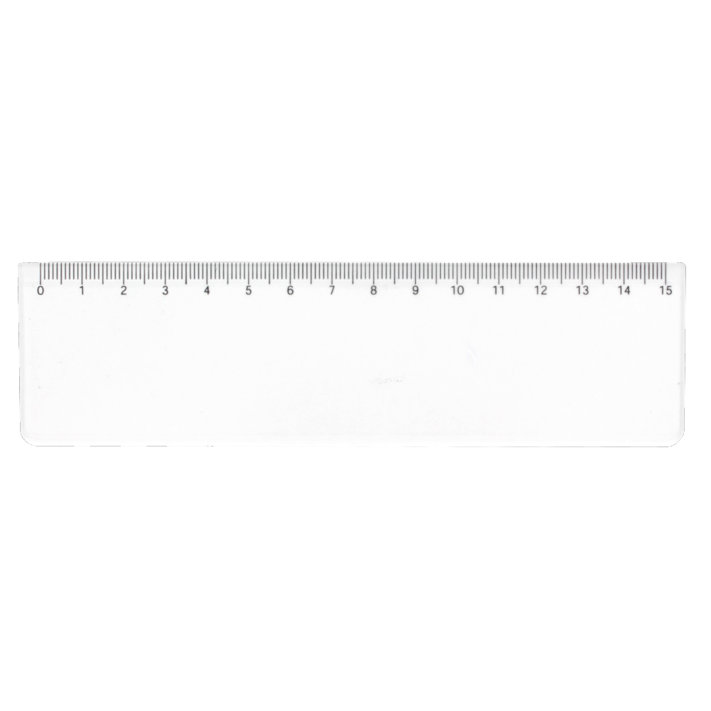 Acrylic clear ruler