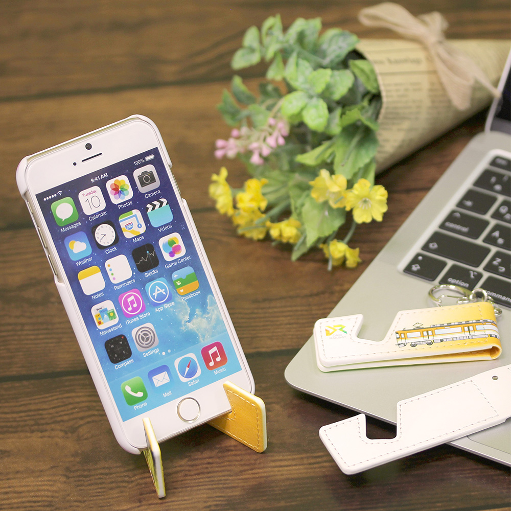 PU smartphone stand ◆