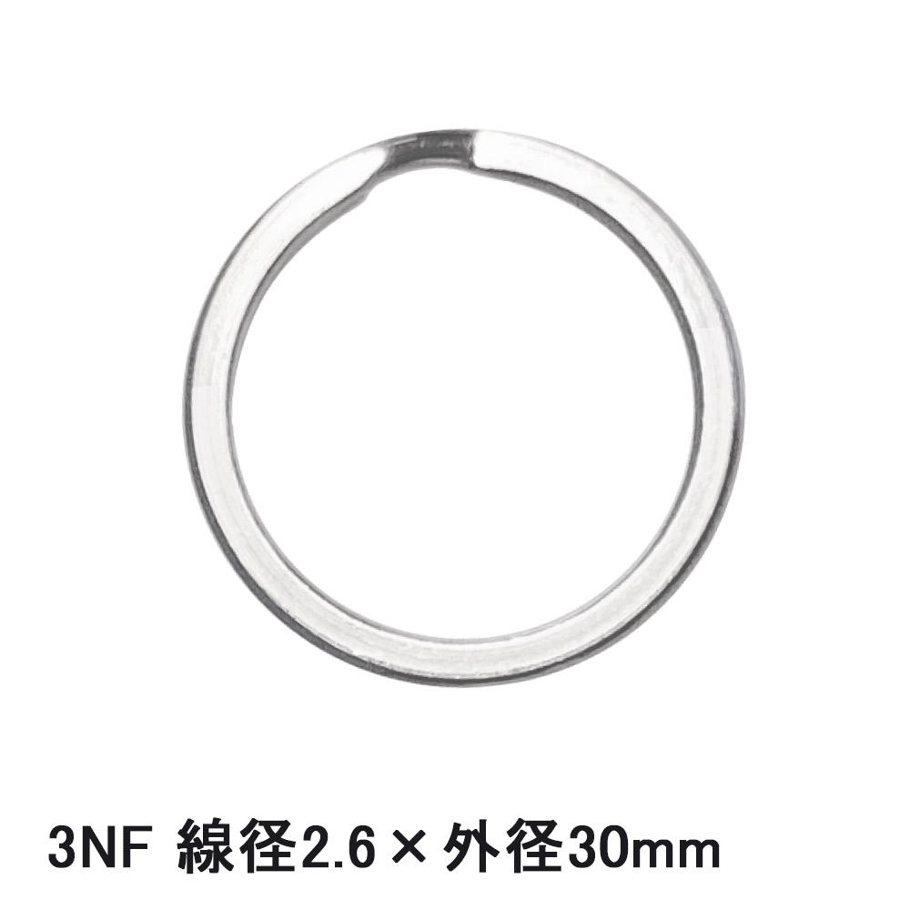 Stainless steel double ring flat push