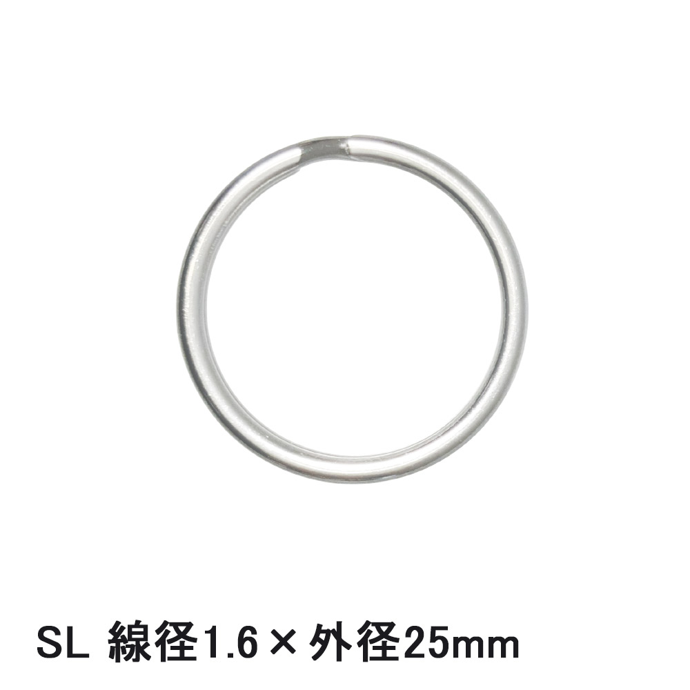 Stainless steel double ring round push