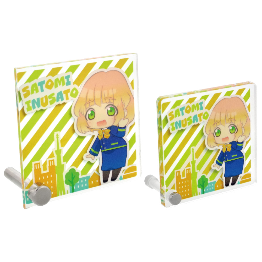 Acrylic mini photo stand (acrylic diorama) ◆